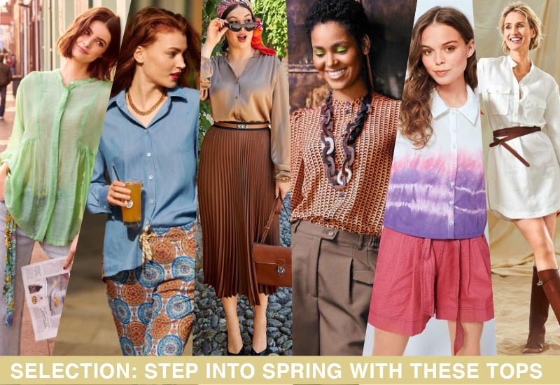 Selection: Step into Spring With these Tops