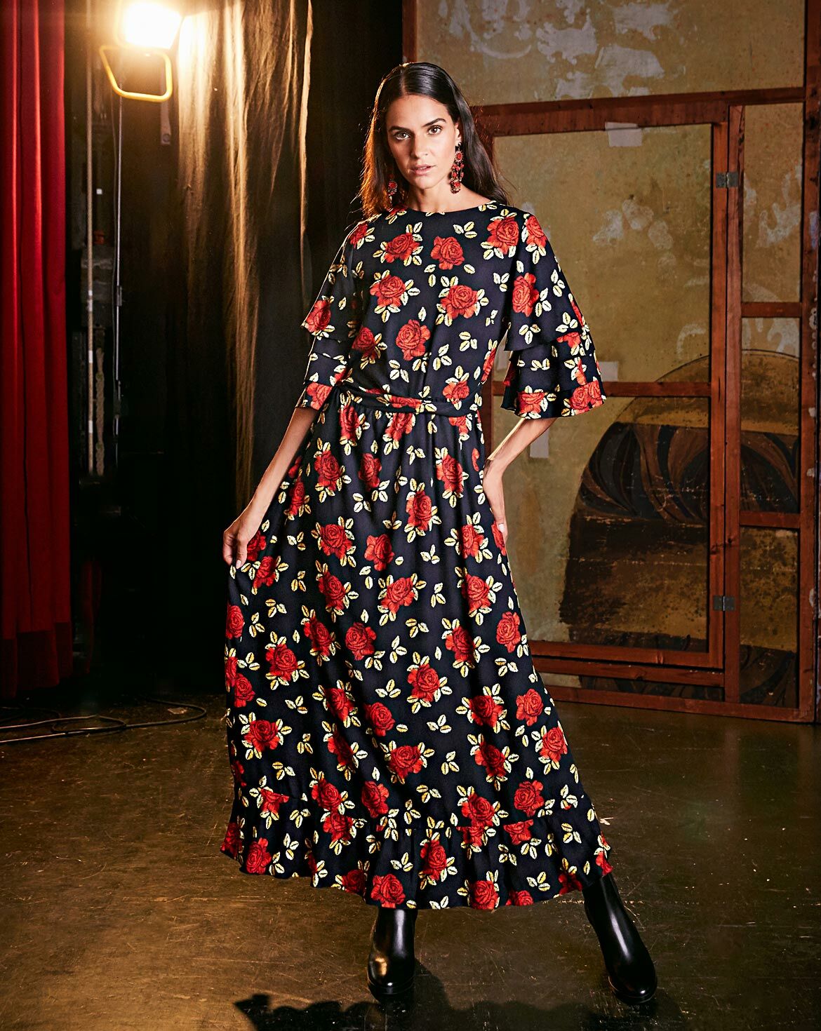  Cr&ecirc;pe Dress 113 | Burda Style 12/23