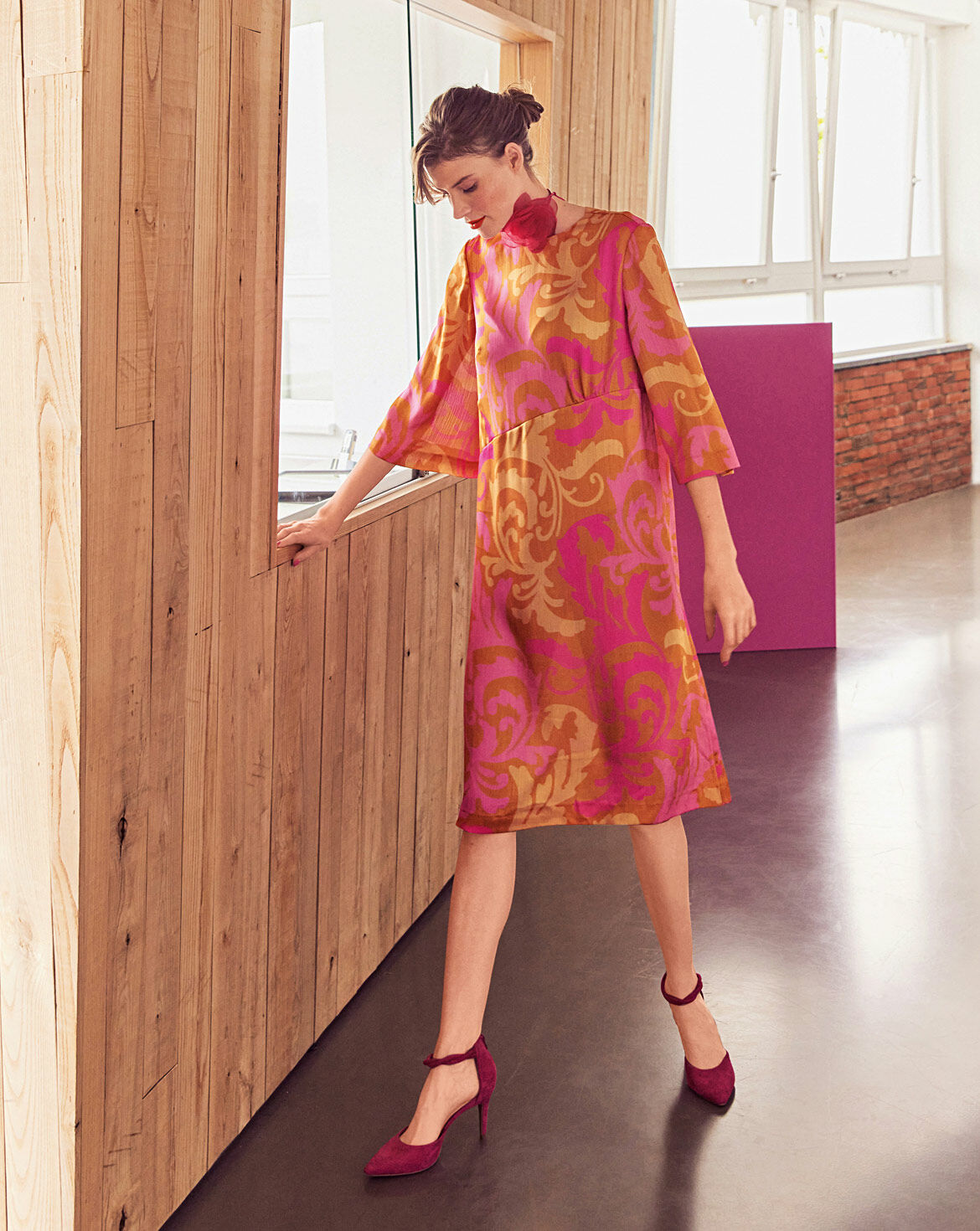 Polyester Dress 105 | Burda Style 02/24 Polyester Dress 105 | Burda Style 02/24