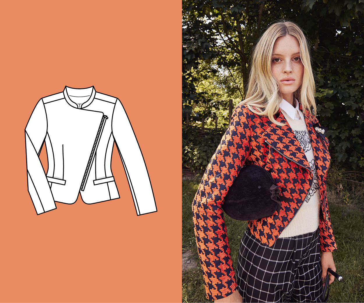 Le perfecto 127 de Burda Style Novembre 2023 : la veste intemporelle