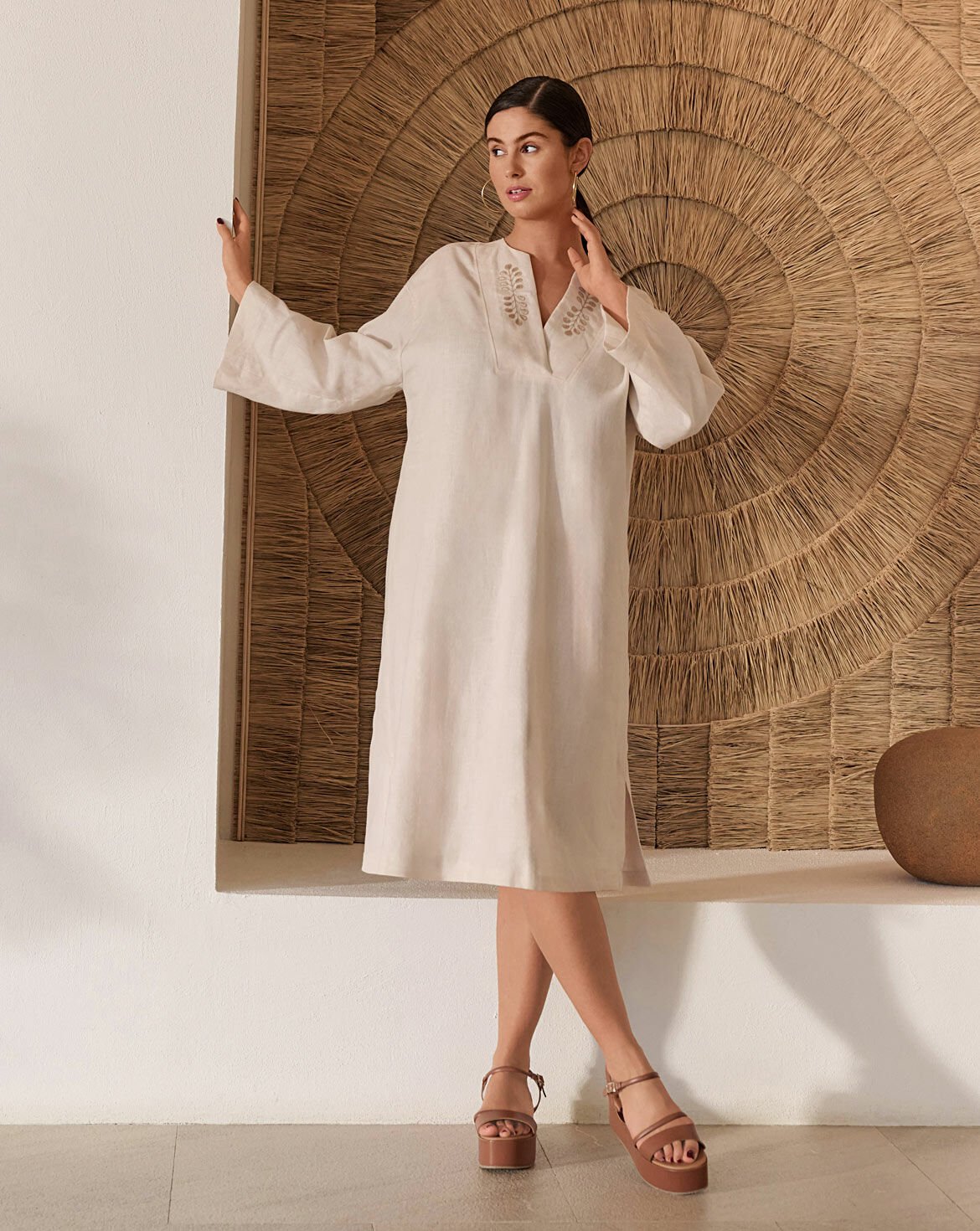Linen Dress 122 | Burda Style 05/24