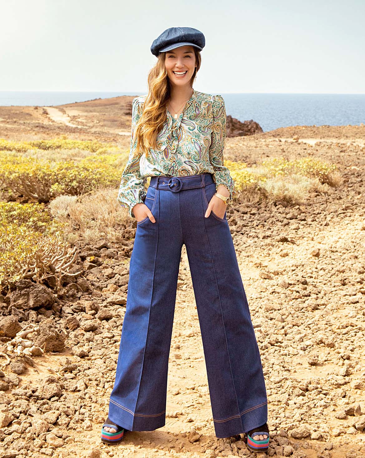 Denim Trousers 105 | Burda Style 08/22 Denim Trousers 105 | Burda Style 08/22