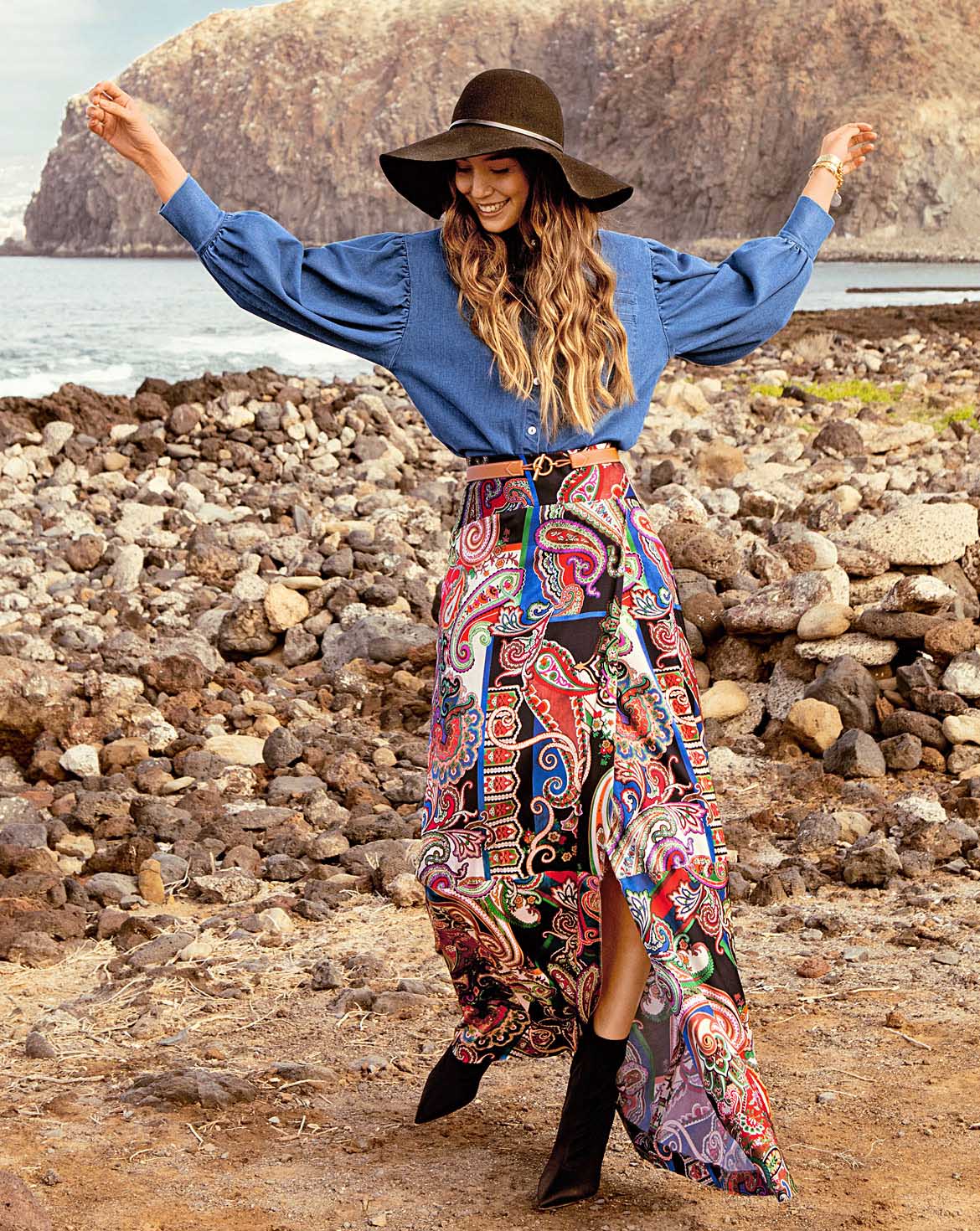 Viscose Skirt 123 | Burda Style 08/22 Viscose Skirt 123 | Burda Style 08/22
