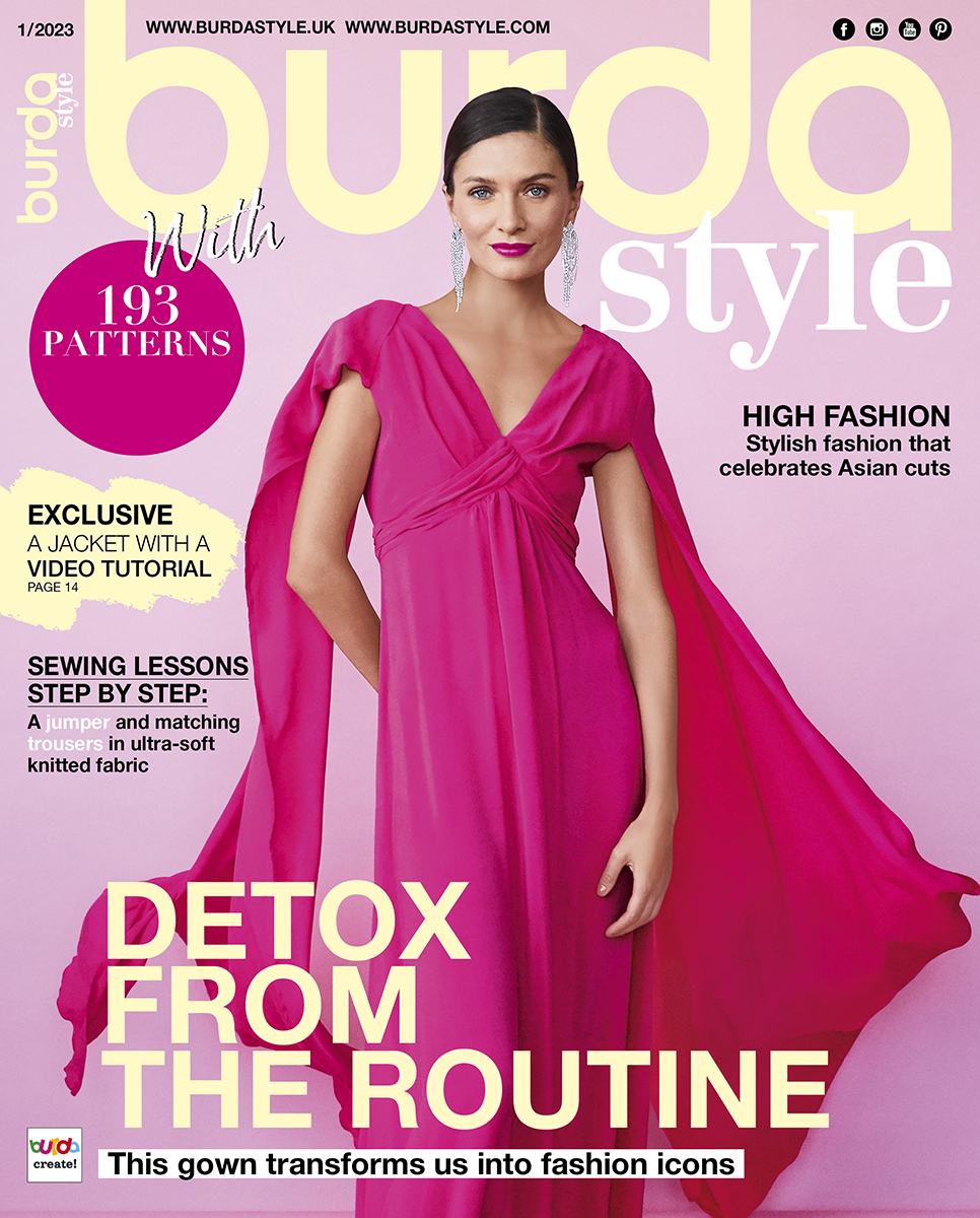 January 2023: The New Issue of Burda Style Is Out Now!