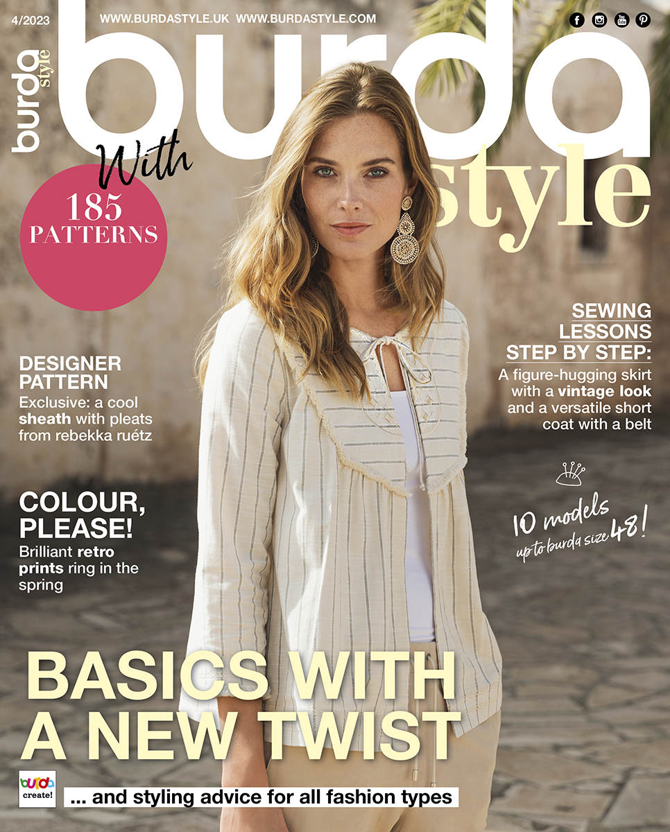 April 2023: The Latest Issue of Burda Style Is Out!