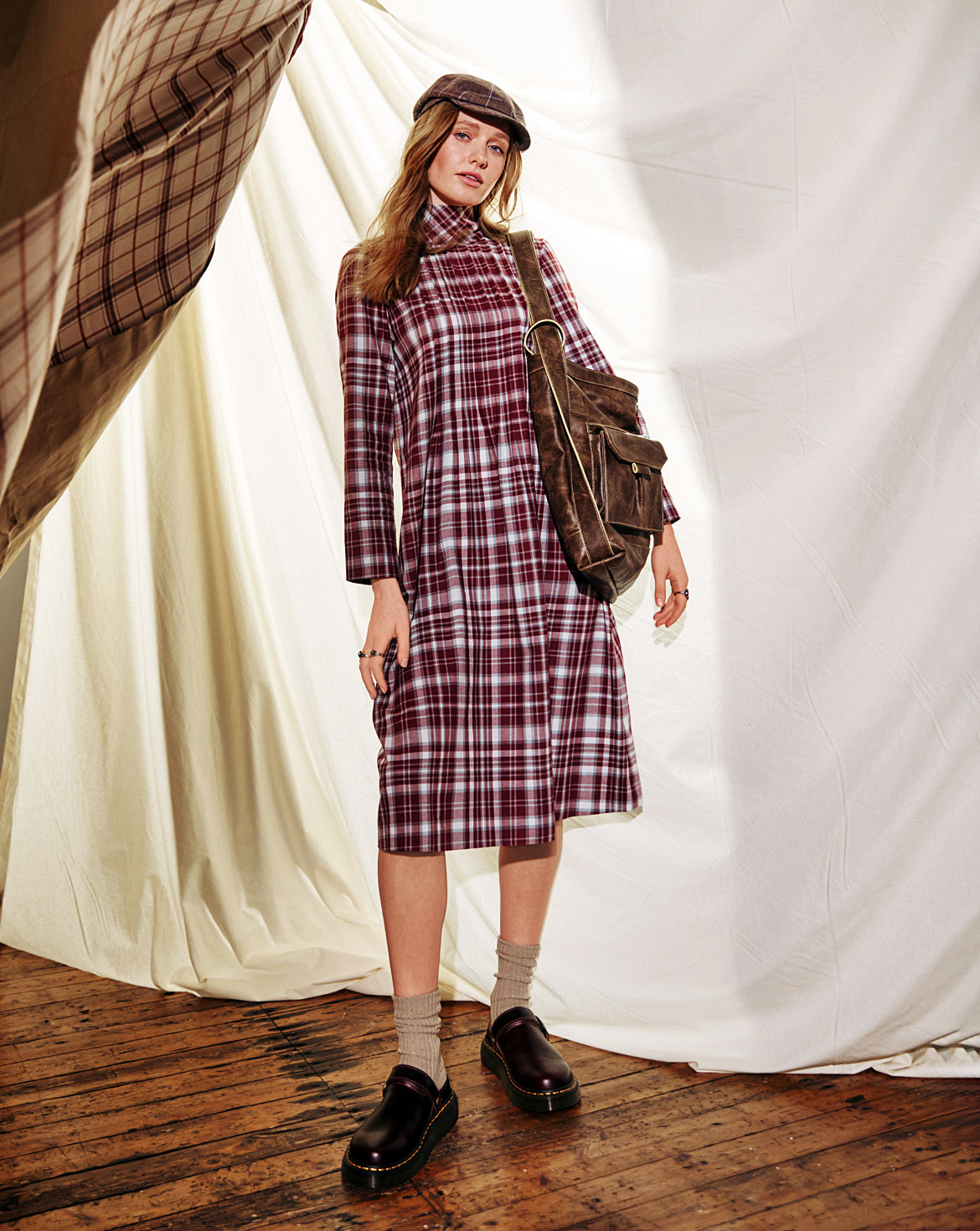 Flannel Dress 121 | Burda Style 08/24 Flannel Dress 121 | Burda Style 08/24