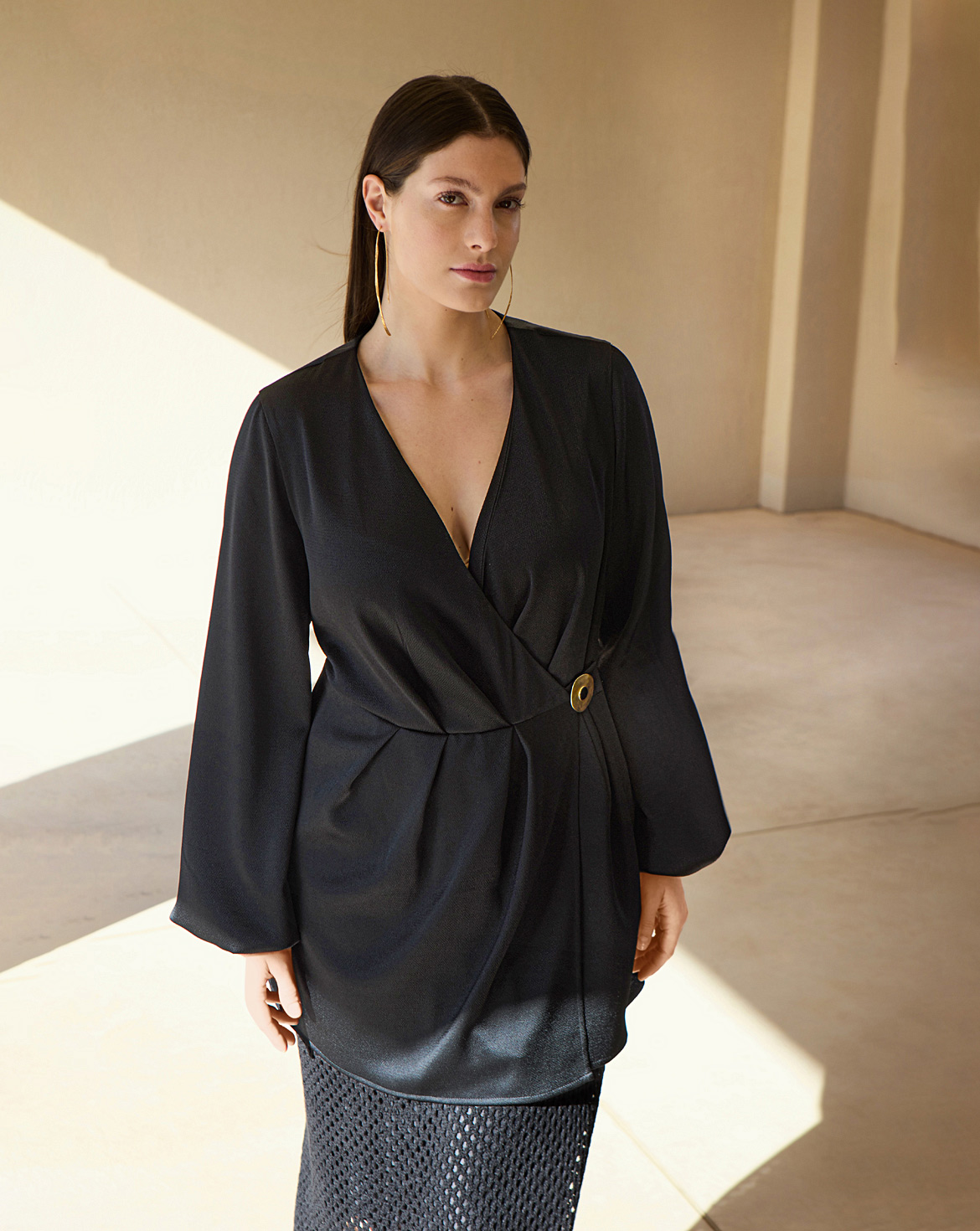 Satin Blouse 124 | Burda Style 04/25 Satin Blouse 124 | Burda Style 04/25