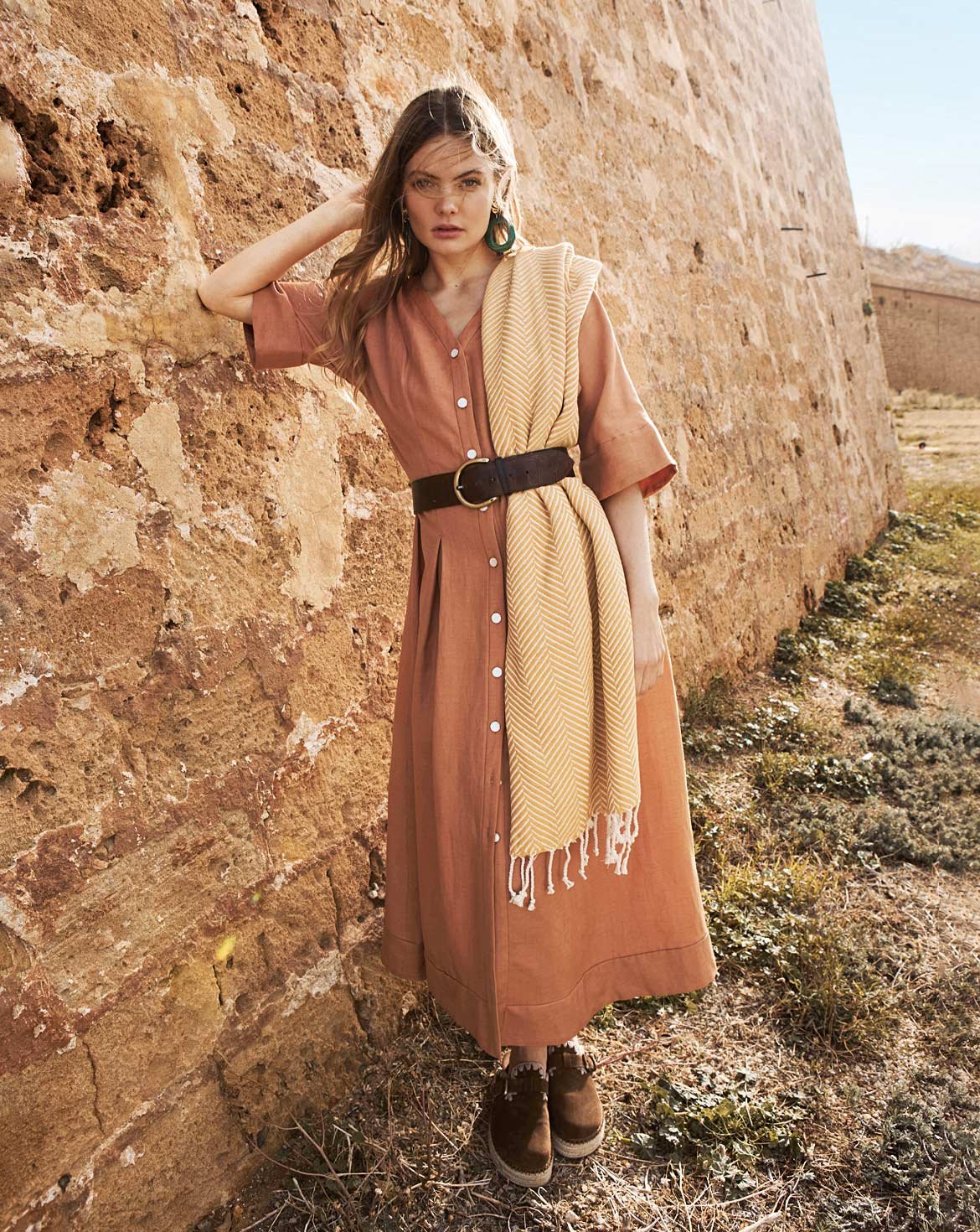 Long Shirt Dress: The Natural Elegance of Linen Long Shirt Dress: The Natural Elegance of Linen