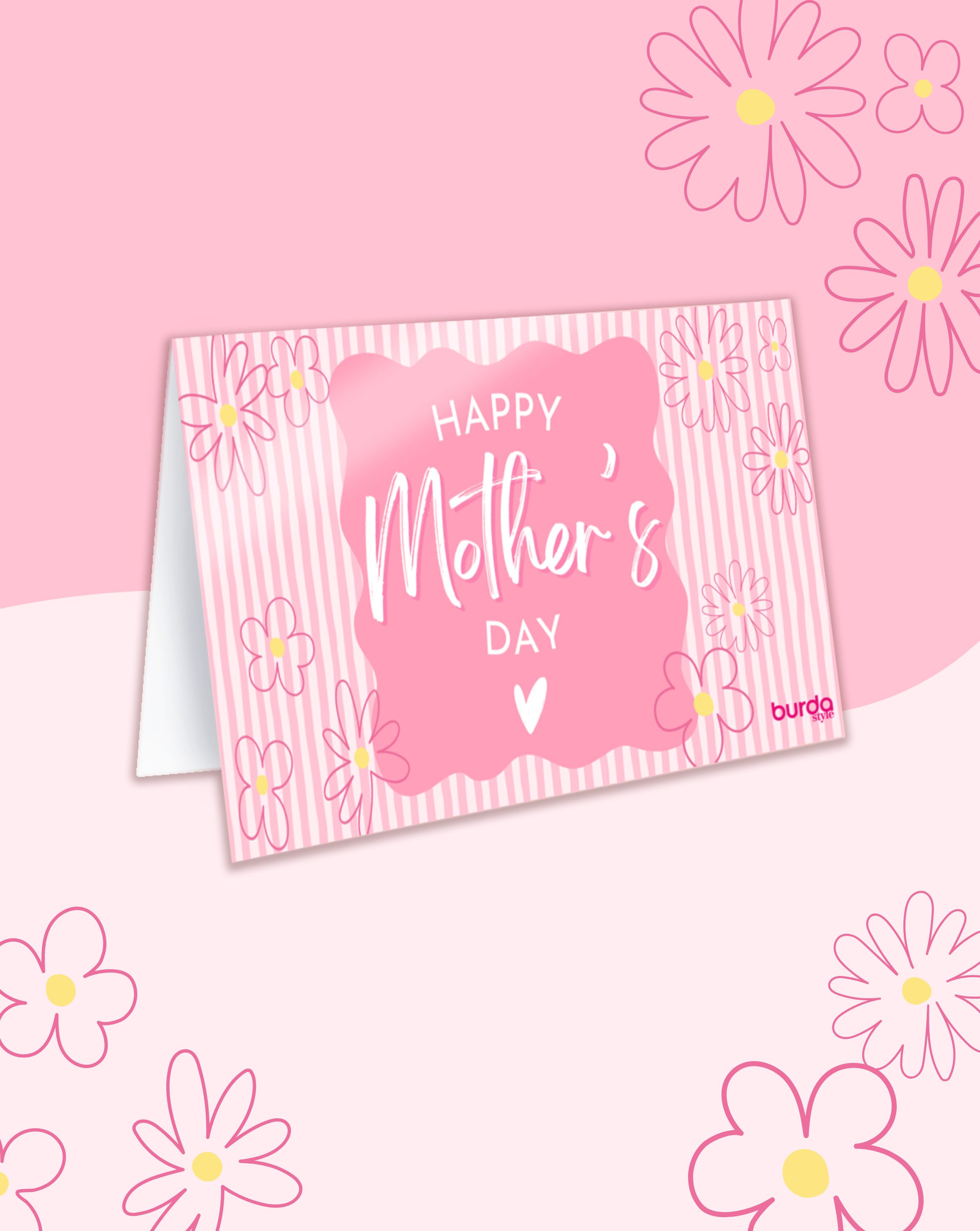 Mother's Day gift card Burda Mother's Day gift card Burda