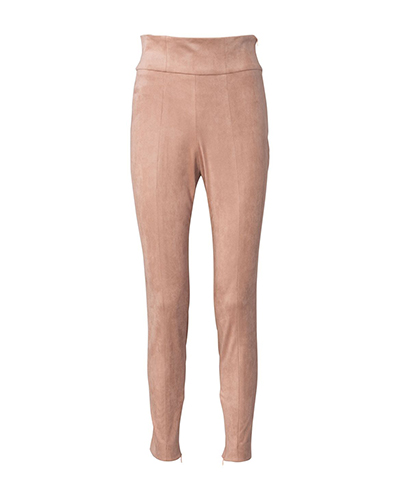 Faux suede Trousers 115 | Burda Style 12/22