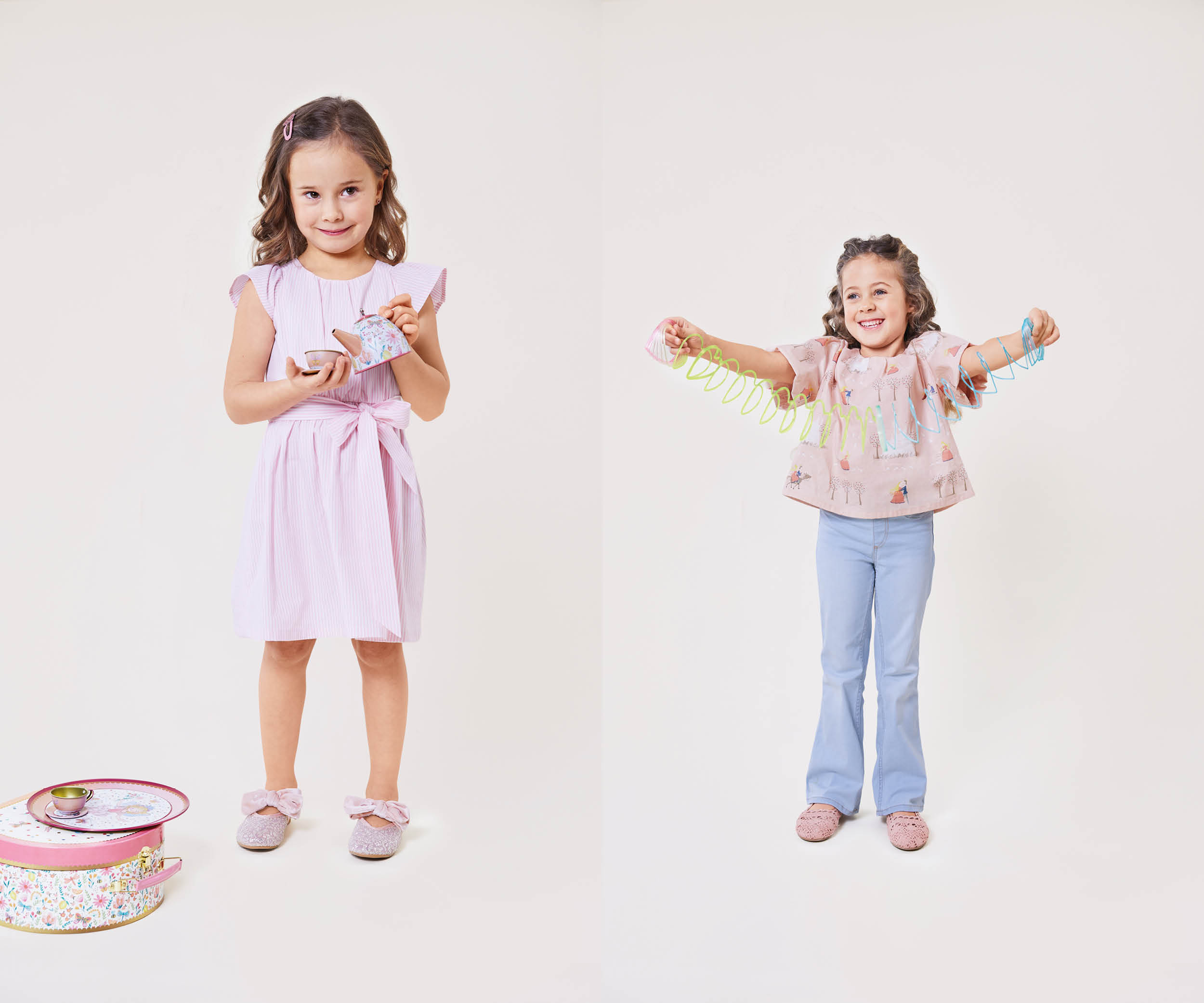 Poplin dress and blouse Poplin dress and blouse