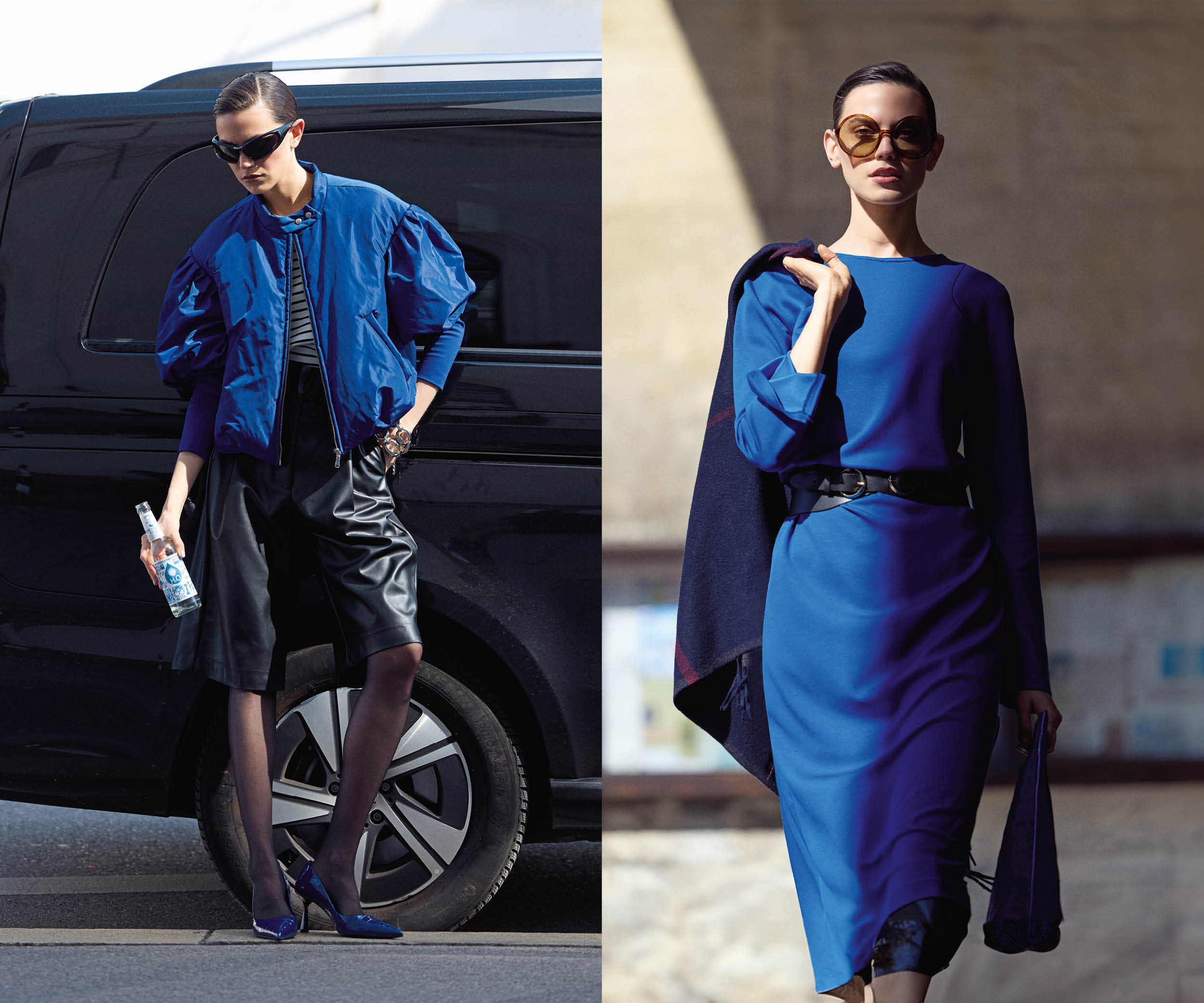 Electric blue dominates urban cuts Electric blue dominates urban cuts