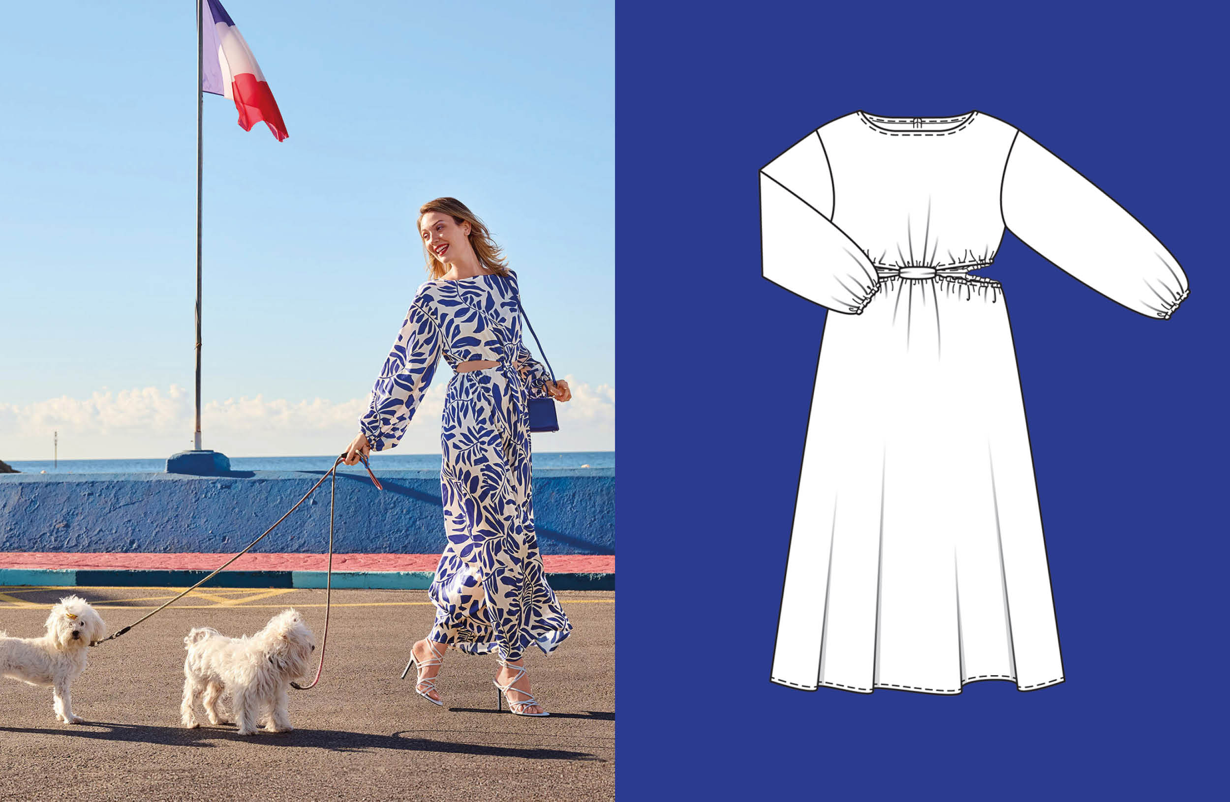 Viscose Dress 106 | Burda Style 05/24