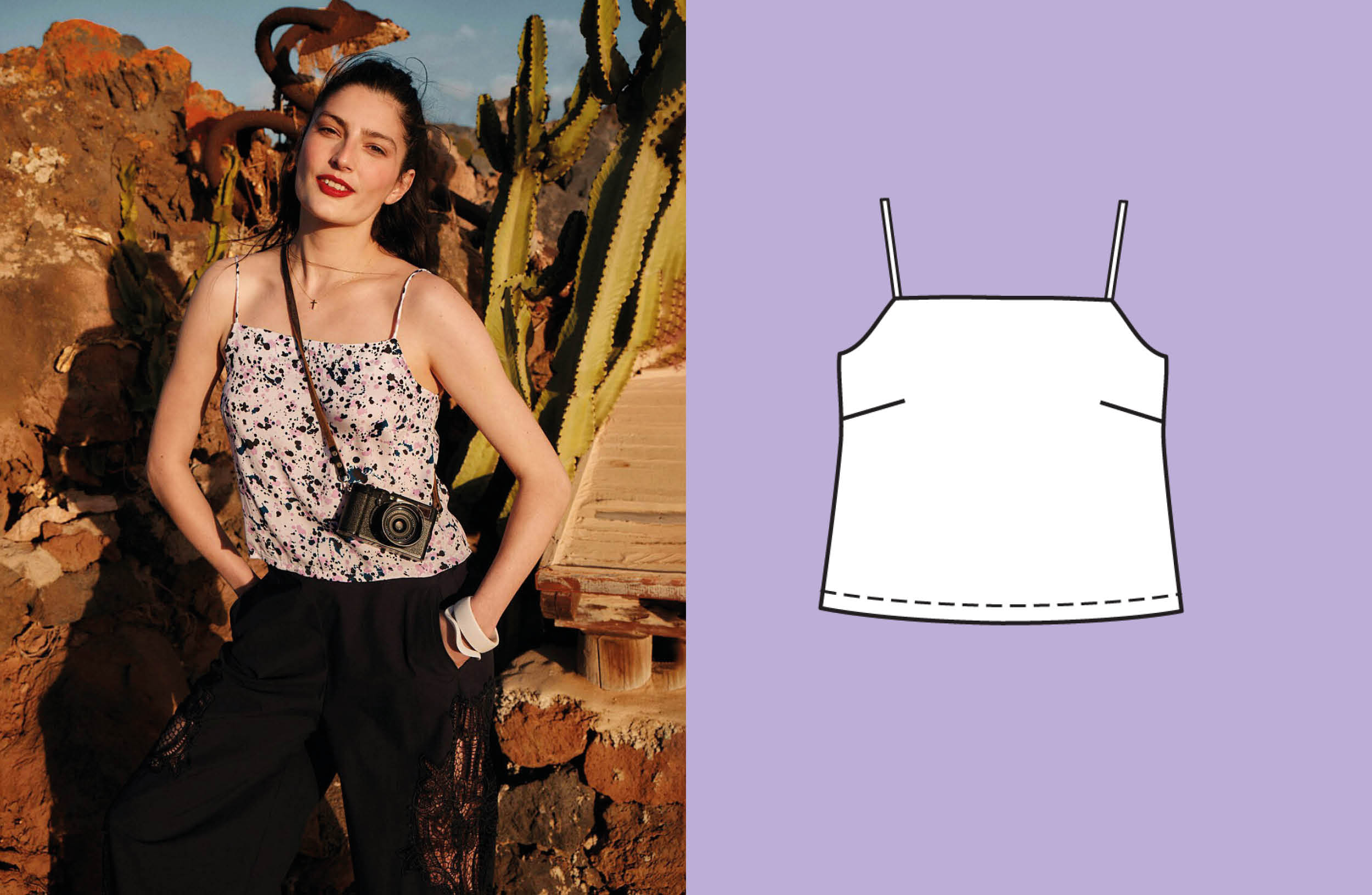 Viscose Top 103 | Burda Style 07/25
